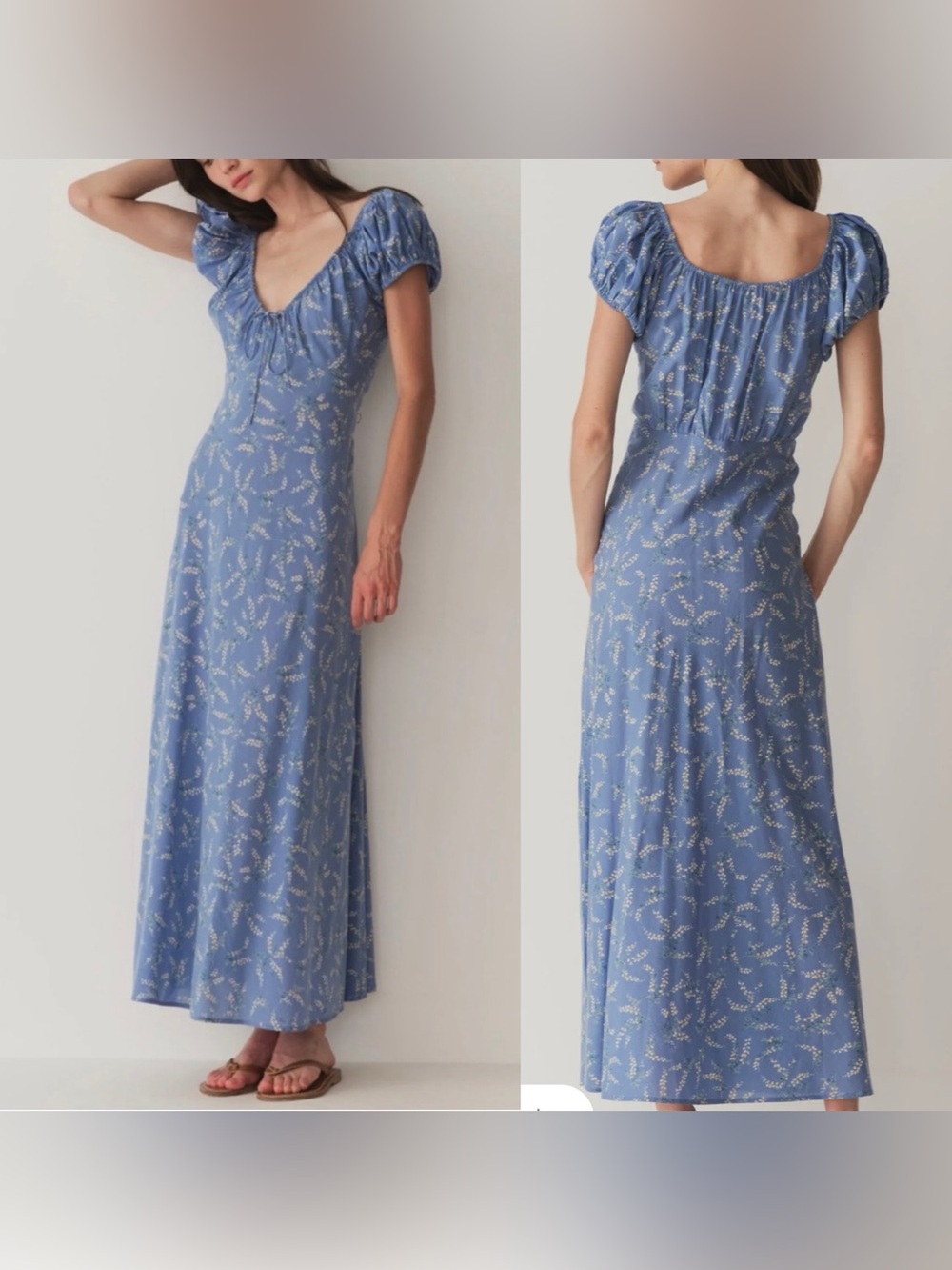 Doen Sofia Dress in Bluebell Hillside Bloom